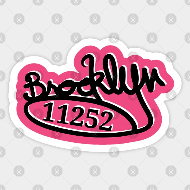 Code Brooklyn Sticker by Duendo Design